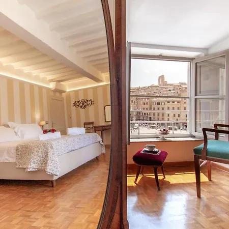 Palazzo Chigi Zondadari Апартаменты *